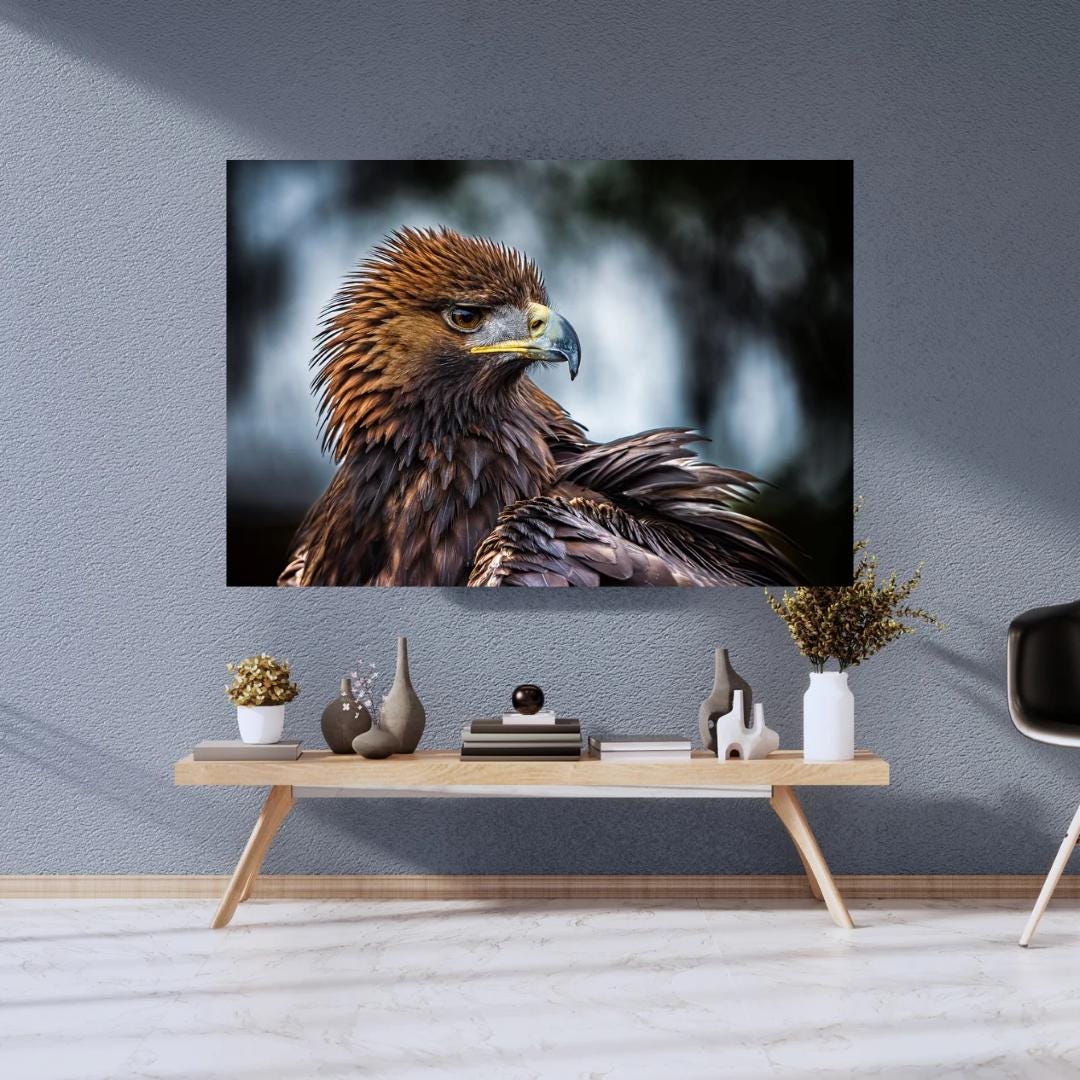 Golden Eagle Majestic Male Raptor Print.