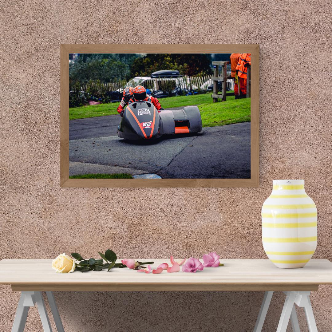 LCR Suzuki 600cc F2 Sidecar Racing Print.