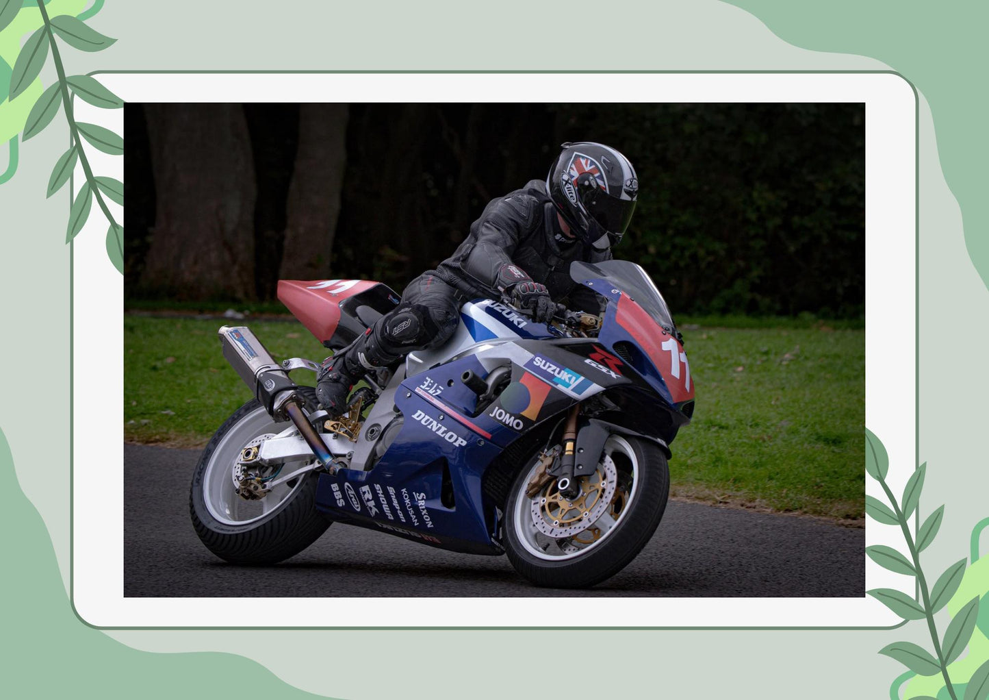 Suzuki GSX Racing Bike.