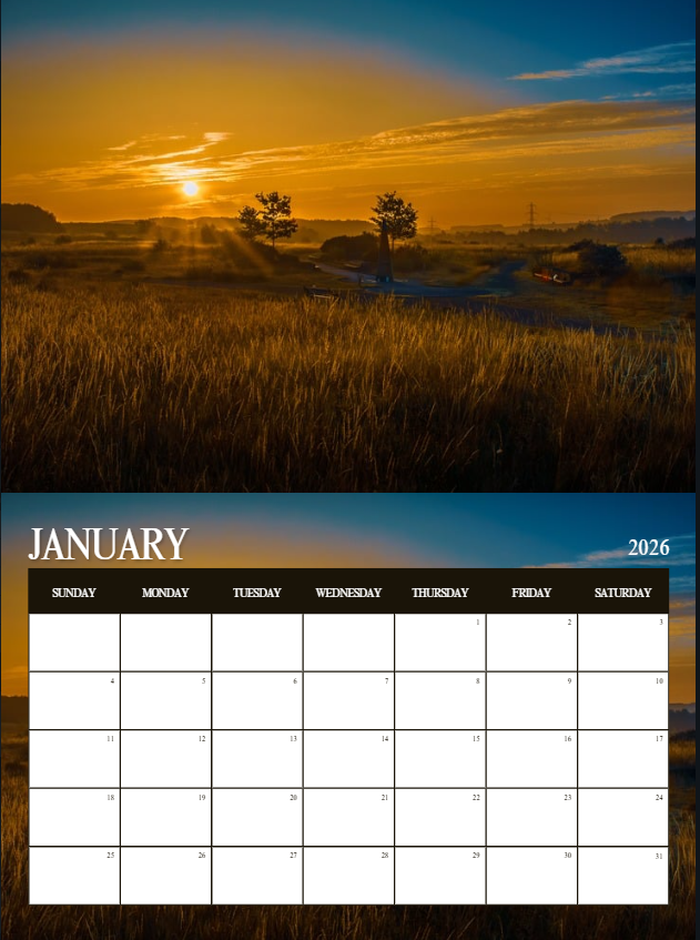 PRE-ORDER 2026 Nature & Wildlife Calendar