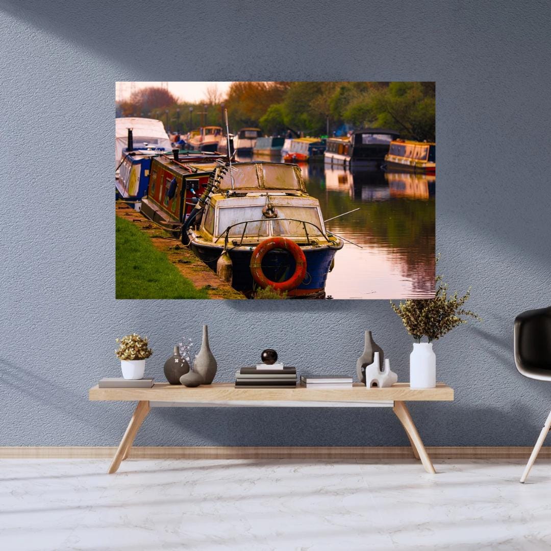 Aire and Calder Navigation Canal, Wakefield to Castleford, West Yorkshire.