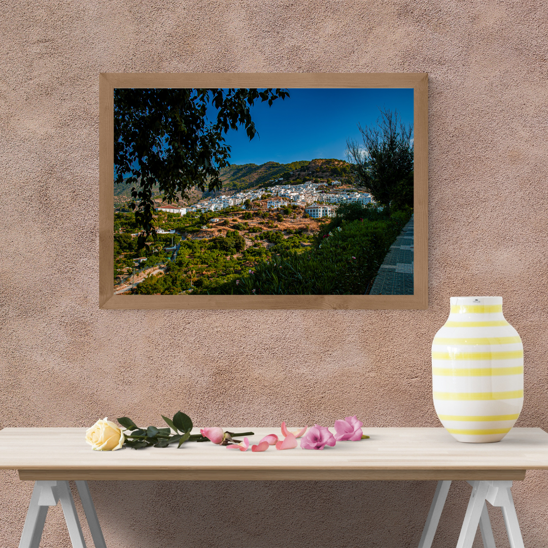 Frigiliana village view, Costa del Sol - Spain.