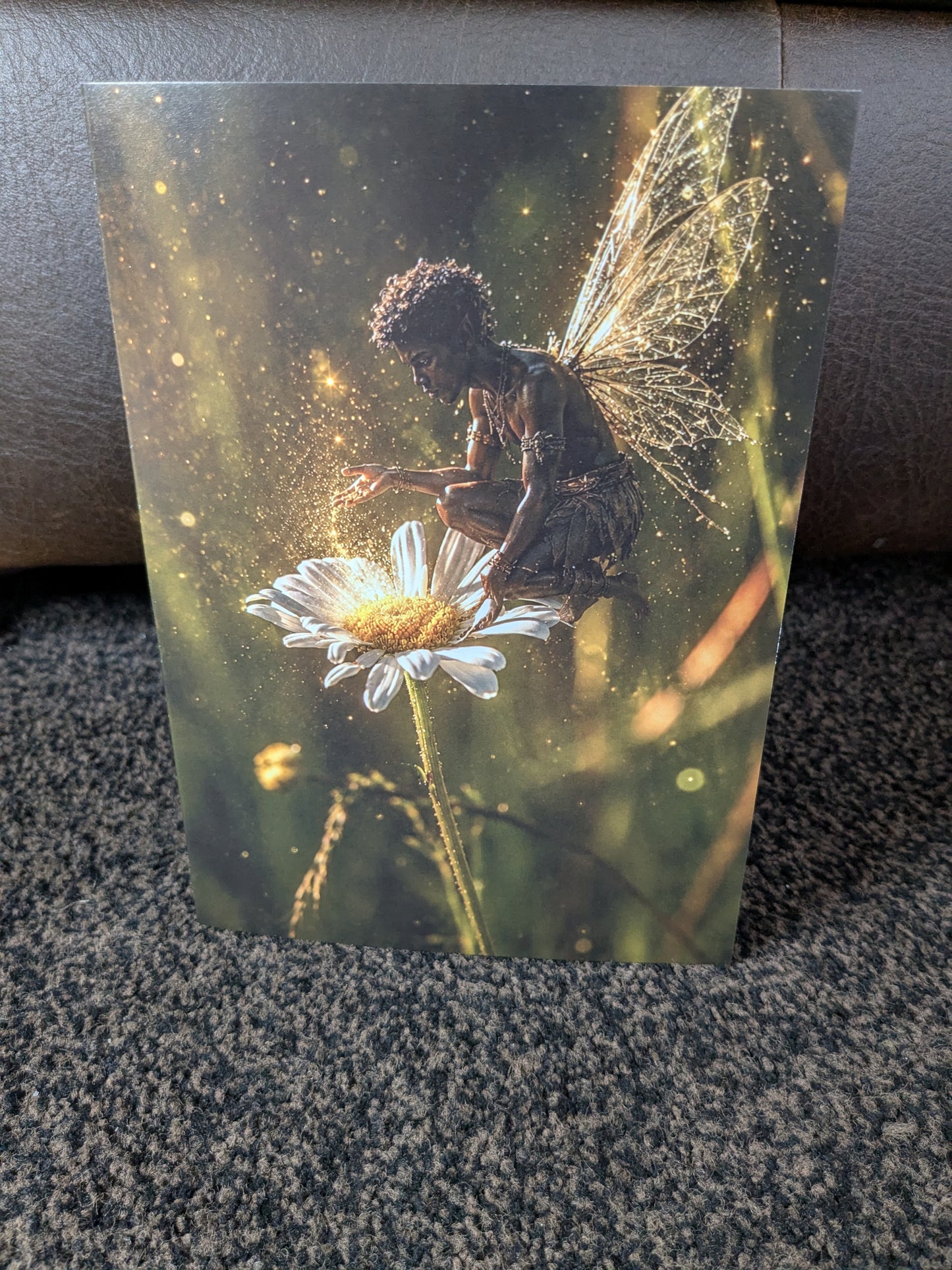 Fairy of first light/Nature and wildlife Magic – A5 Blank Greeting Card