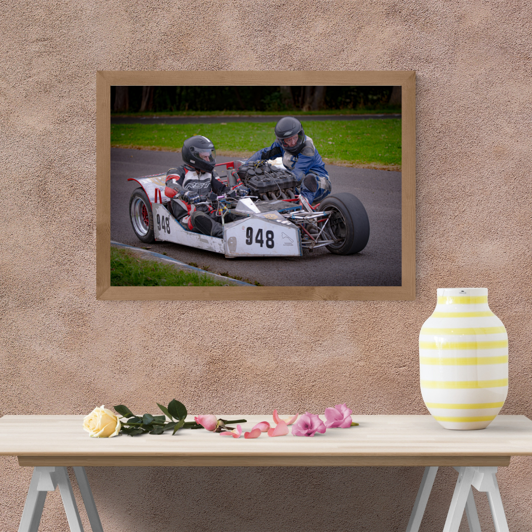 Sidecar Racing Print.