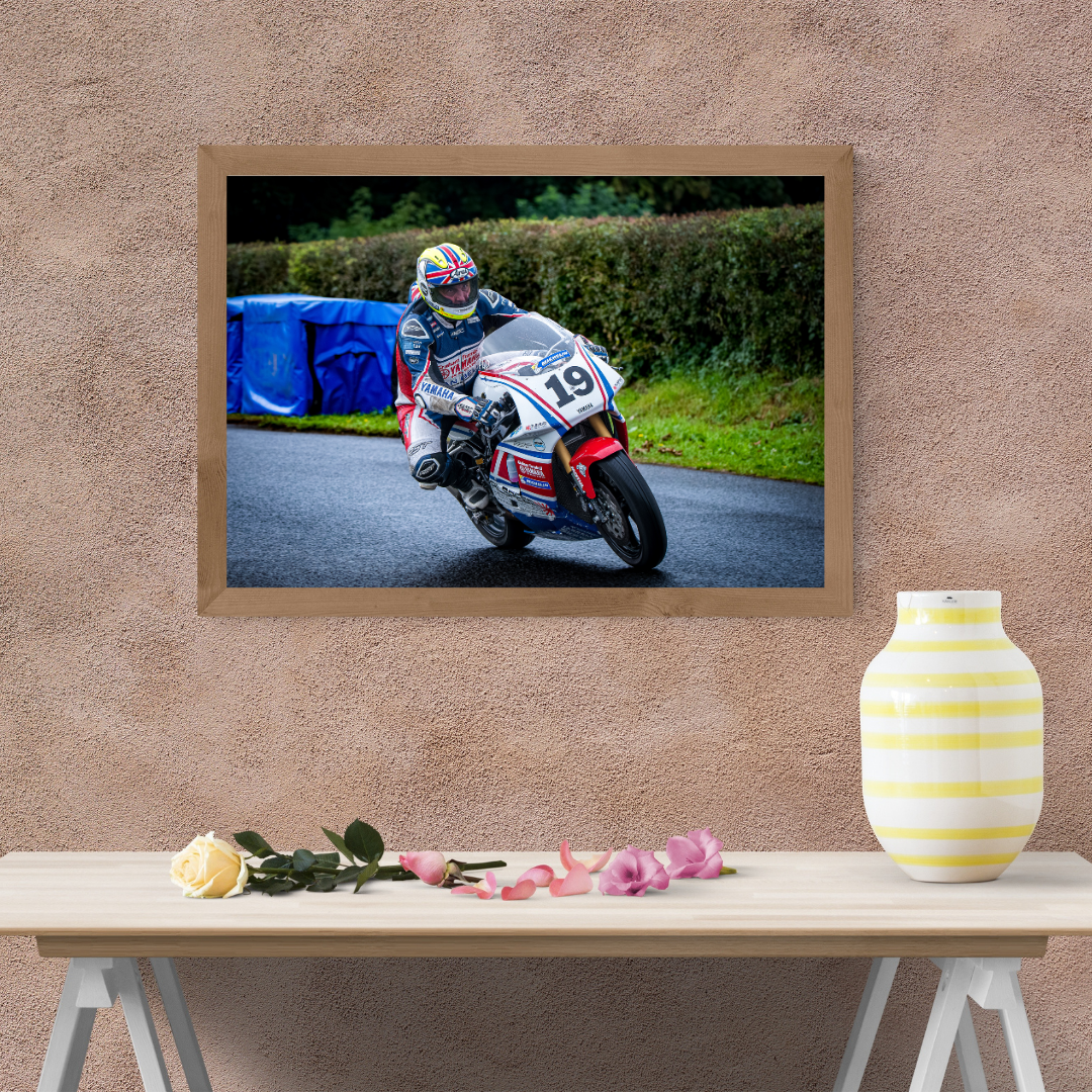 #19 race print.