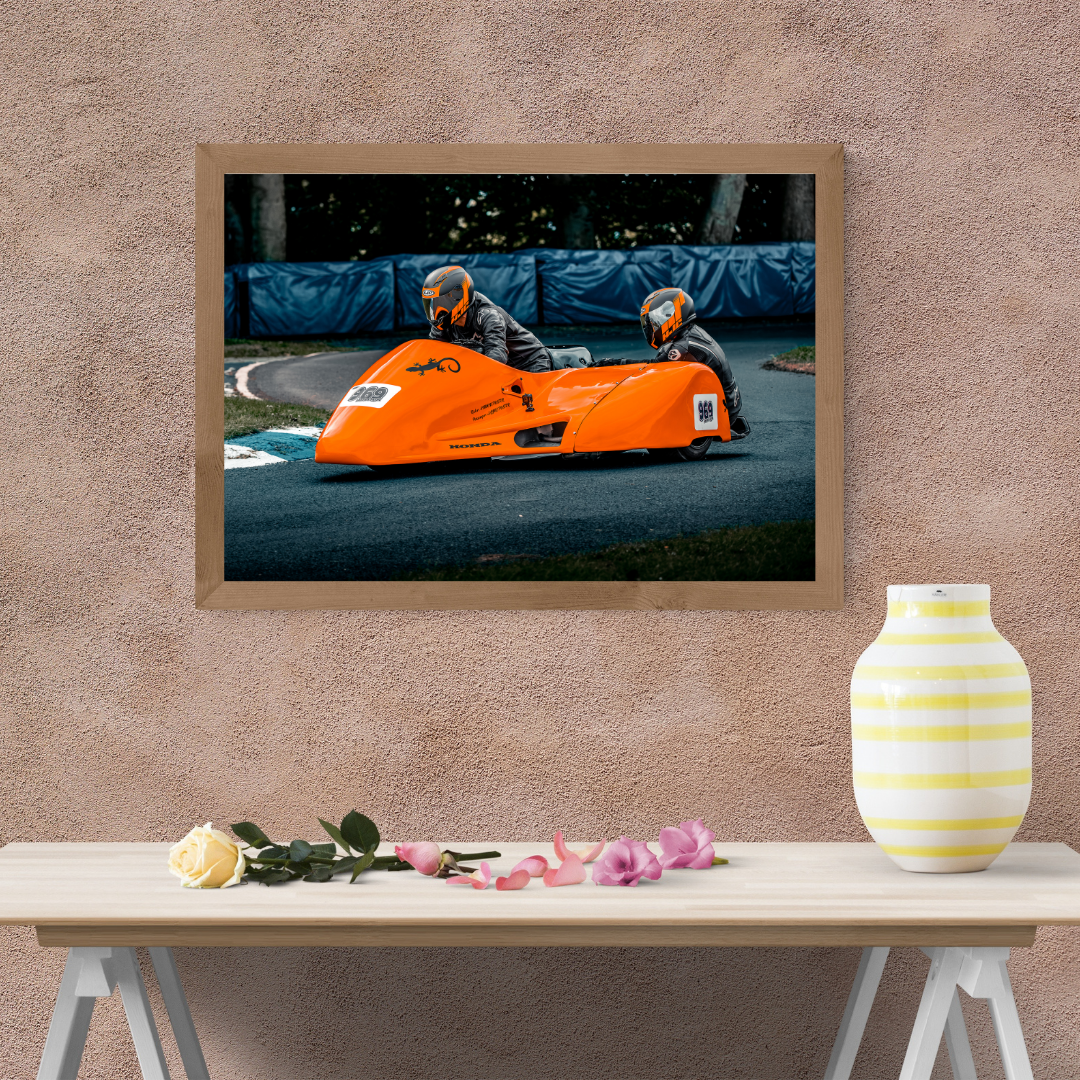 Sidecar Racing Print.
