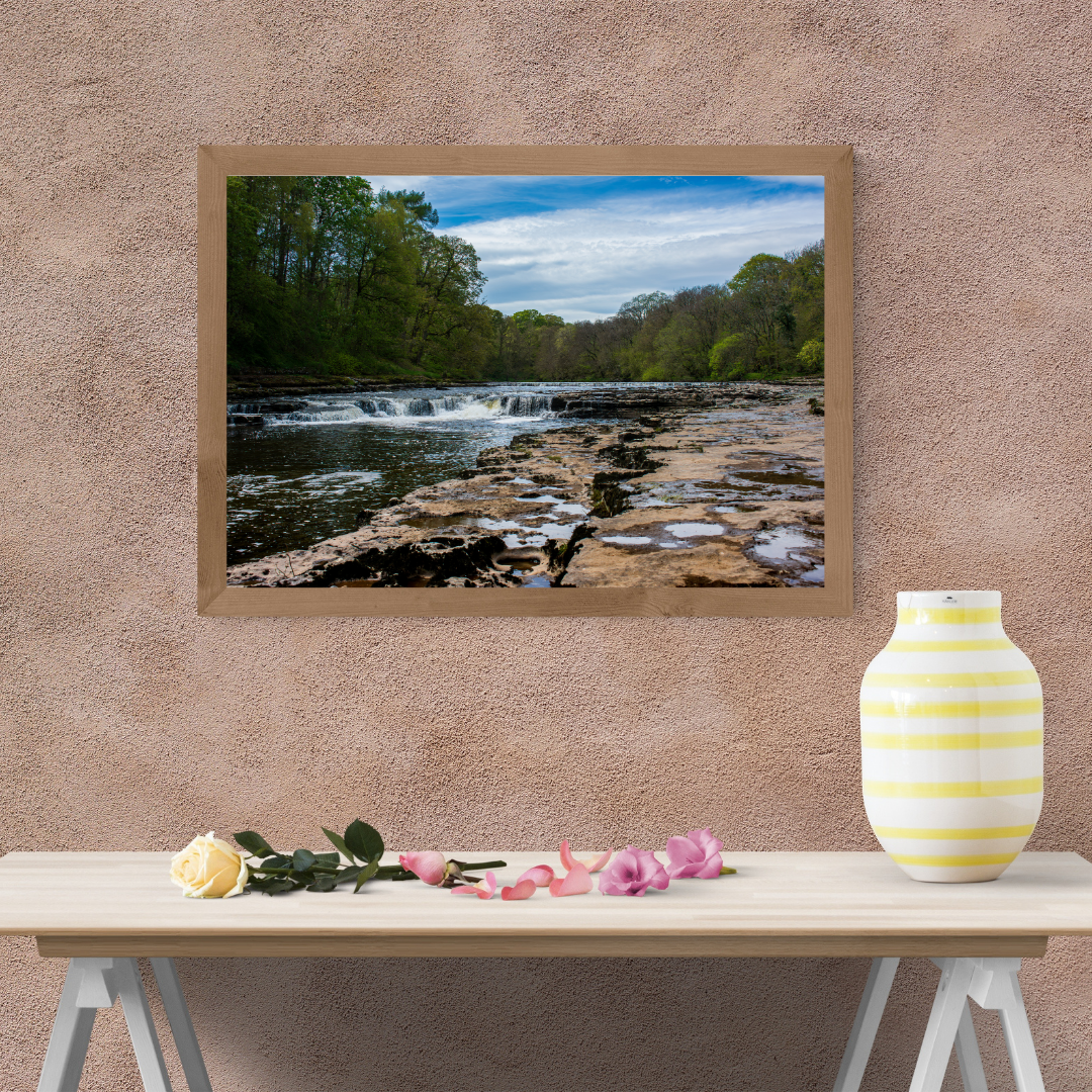 Aysgarth Falls – Yorkshire Dales Landscape Print.