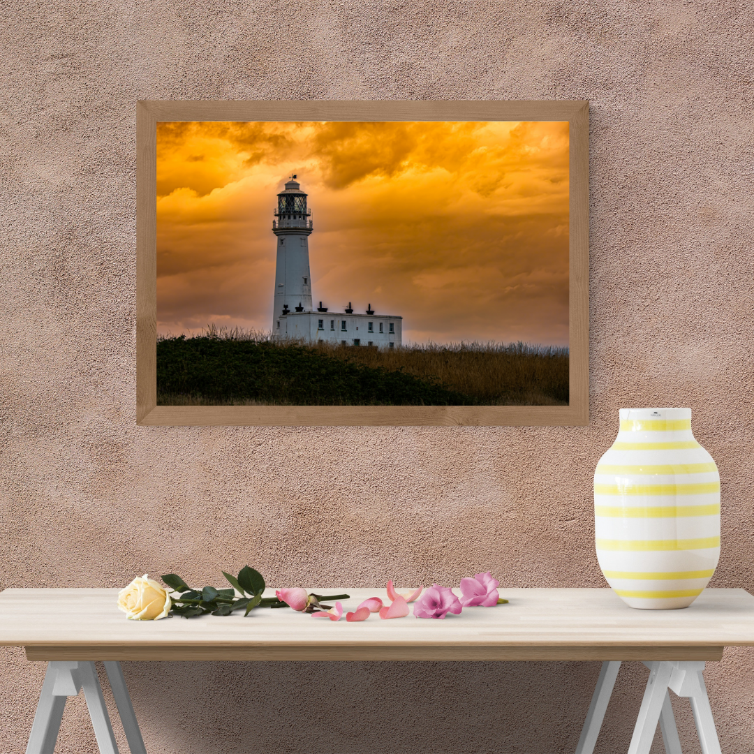 Flamborough head Lighthouse.