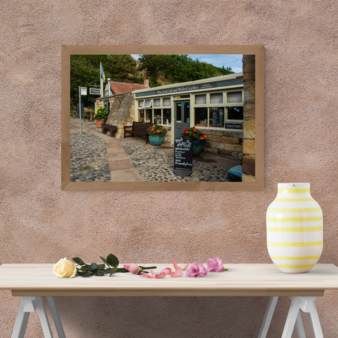 Wits End Café, Sandsend – Fine Art Photography Print