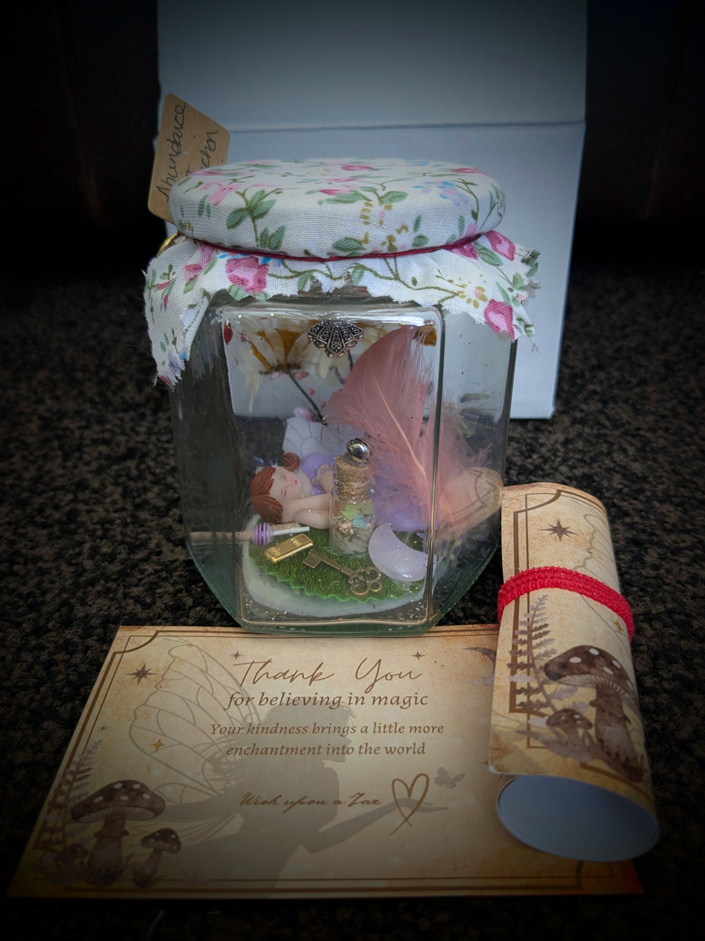 Wish Upon a Jar™ | Handmade Fairy Wish Jar | Magical Fairy Gift & Enchanted Keepsake
