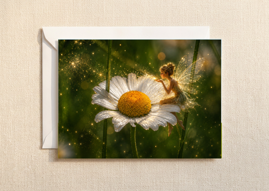 Whispers of magic/Nature with a Touch of Magic Greeting Card | A5 Blank Card | Wildlife & Nature Art.