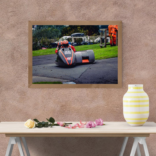 LCR Suzuki 600cc F2 Sidecar Racing Print.