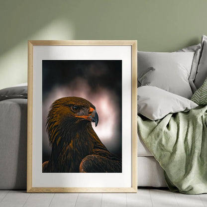 Majestic eagle portrait