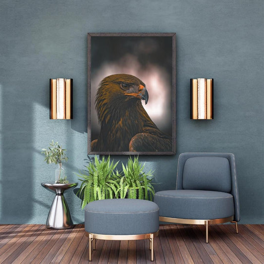 Majestic eagle portrait