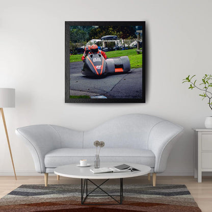 LCR Suzuki 600cc F2 Sidecar Racing Print.