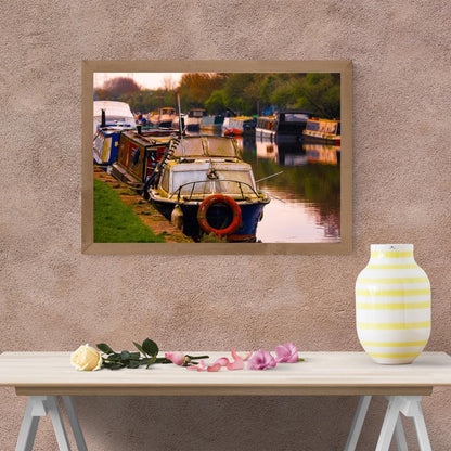 Aire and Calder Navigation Canal, Wakefield to Castleford, West Yorkshire.
