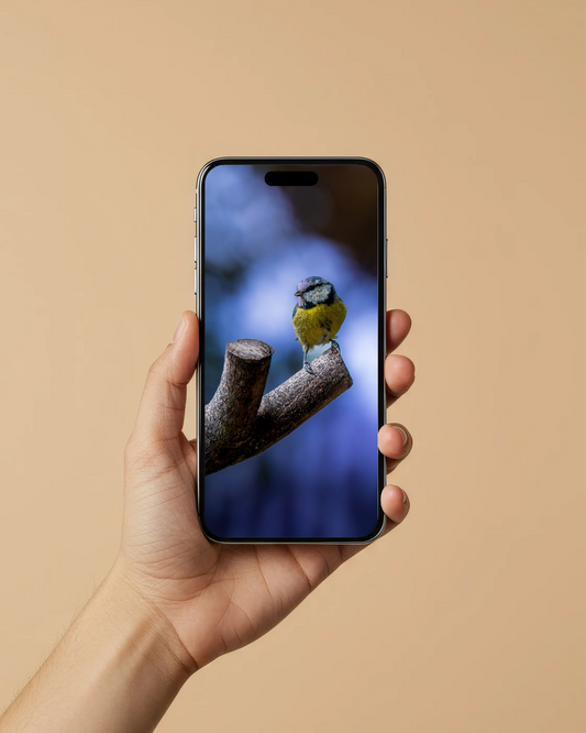 Blue tit - FREE Digital Download / I phone / Android - Screensaver.