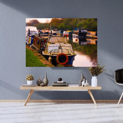 Aire and Calder Navigation Canal, Wakefield to Castleford, West Yorkshire.