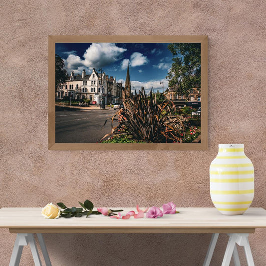 Ilkley Town Centre Print | West Yorkshire Street Photography.