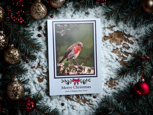 Robin Christmas Card