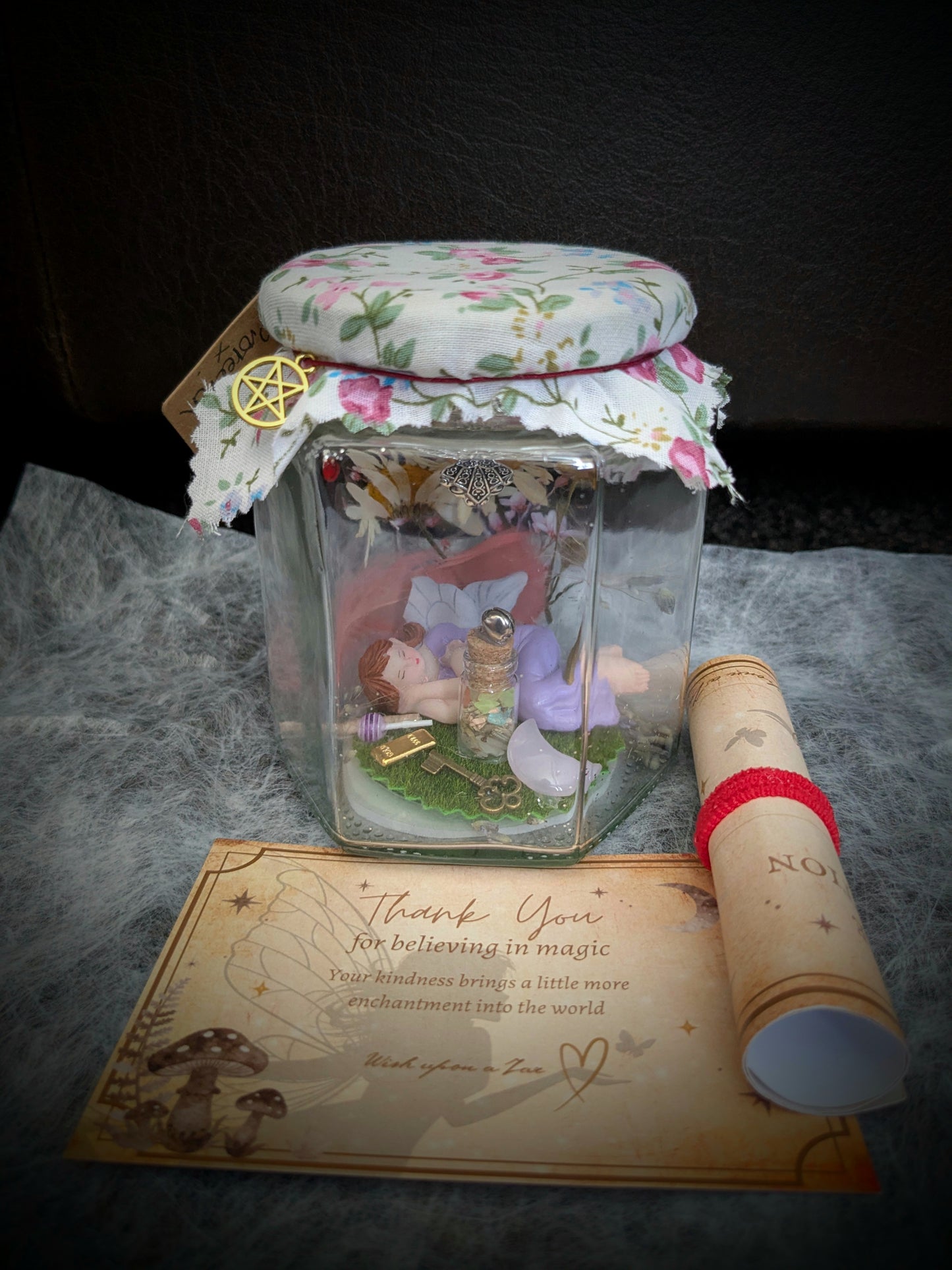 Wish Upon a Jar™ | Handmade Fairy Wish Jar | Magical Fairy Gift & Enchanted Keepsake