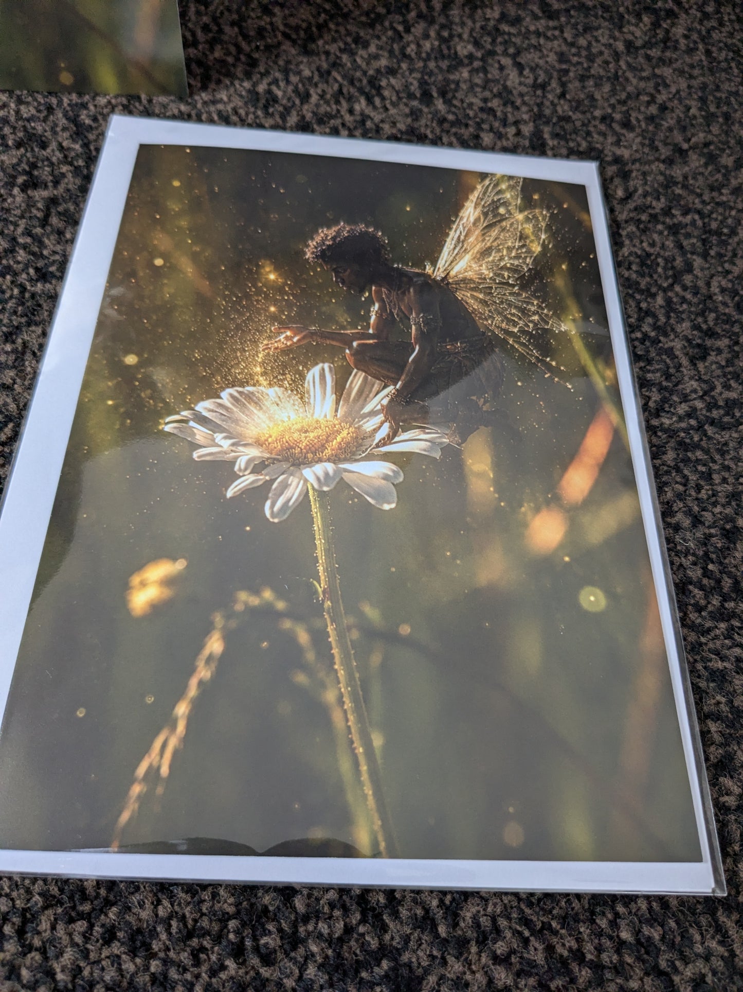 Fairy of first light/Nature and wildlife Magic – A5 Blank Greeting Card
