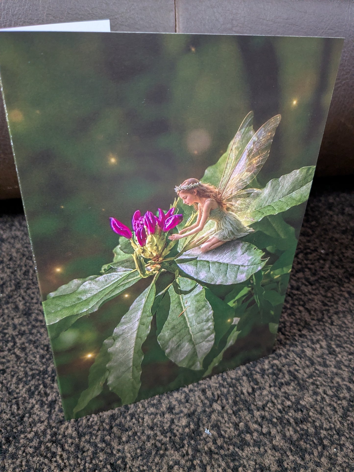 Where magic awakens/Nature with a Touch of Magic Greeting Card | A5 Blank Card | Wildlife & Nature Art