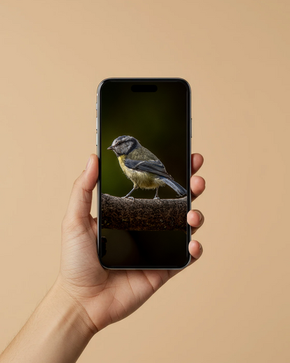 Blue tit - FREE Digital Download / I phone / Android - Screensaver.