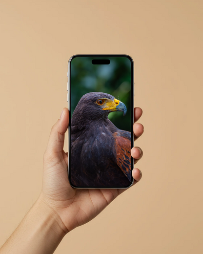 Harris Hawk - FREE Digital Download / I phone / Android - Screensaver.