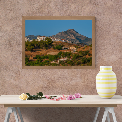 Mountain view from Costa del Sol - Spain.