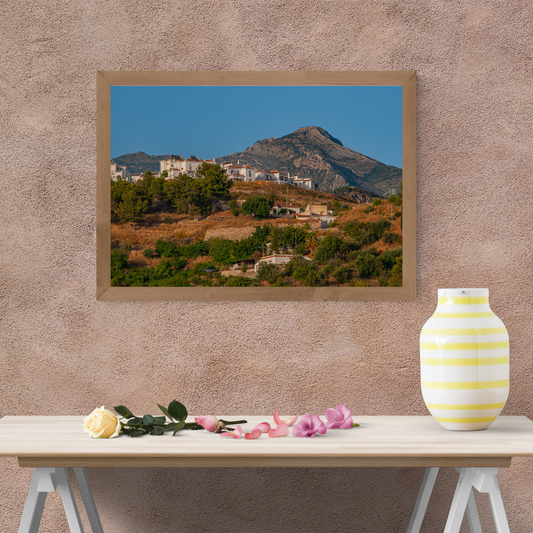 Mountain view from Costa del Sol - Spain.