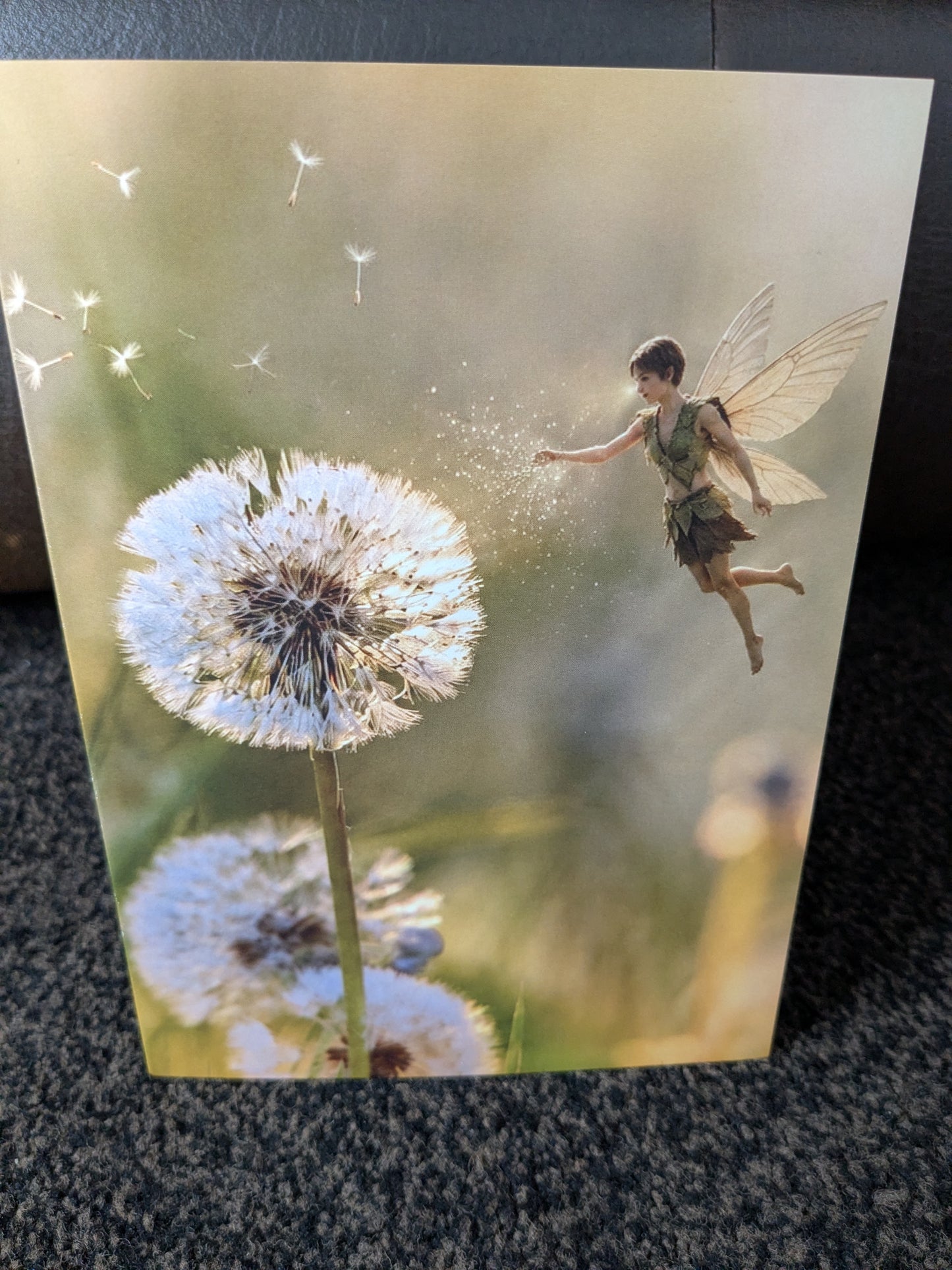 Dandelion wishes/Nature and wildlife Magic – A5 Blank Greeting Card