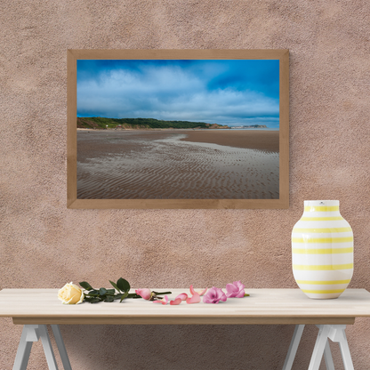Tranquility at Cayton Bay, Scarborough – Coastal Print.