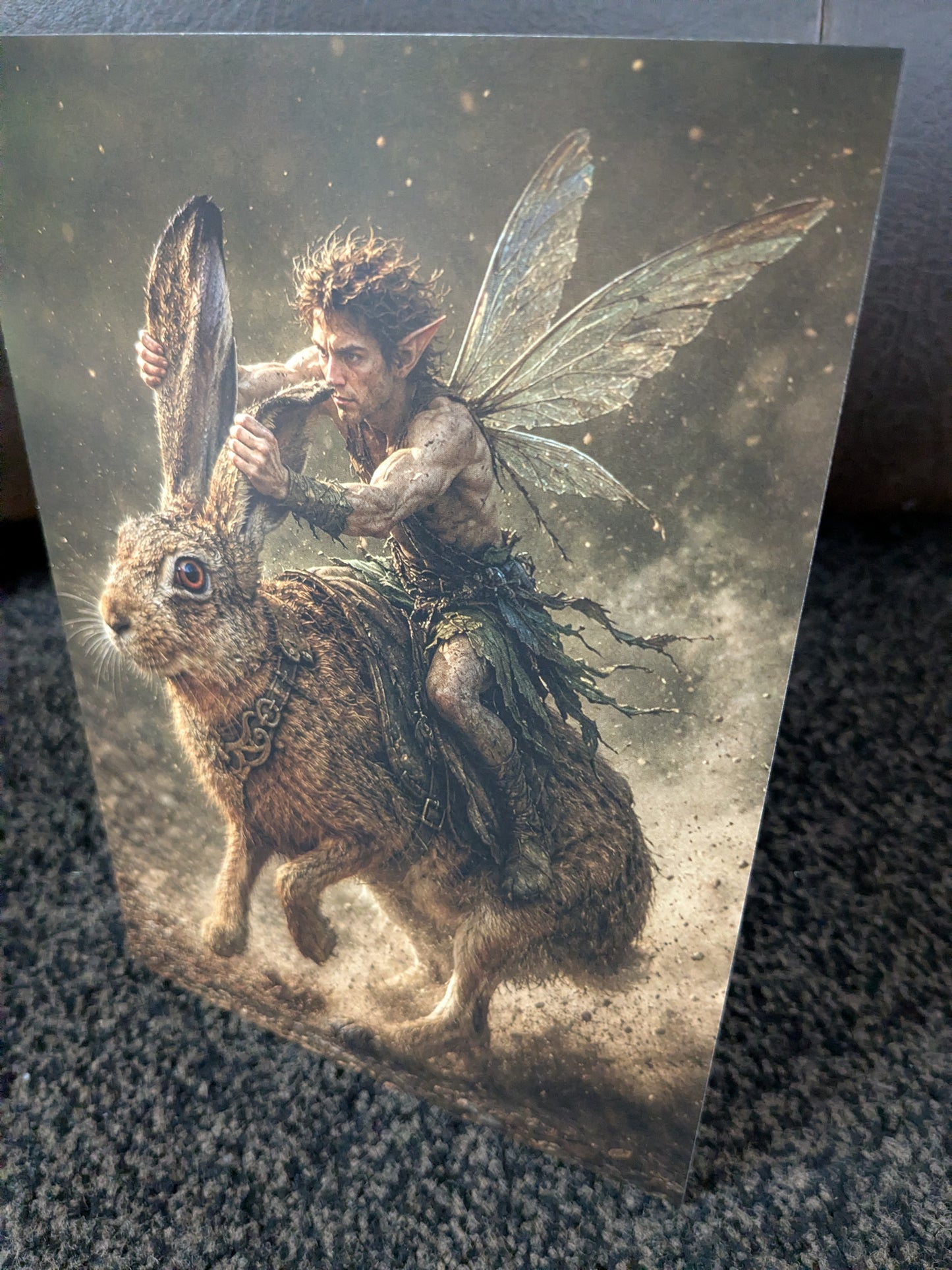 The wild hunt/Nature with a Touch of Magic Greeting Card | A5 Blank Card | Wildlife & Nature Art