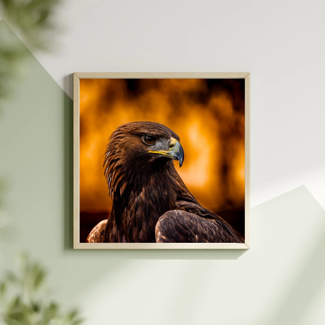 Eagle portrait.