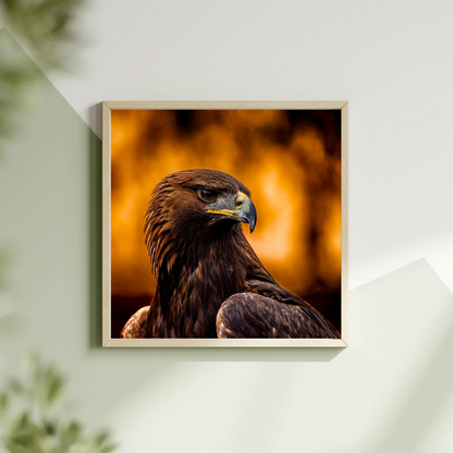Eagle portrait.