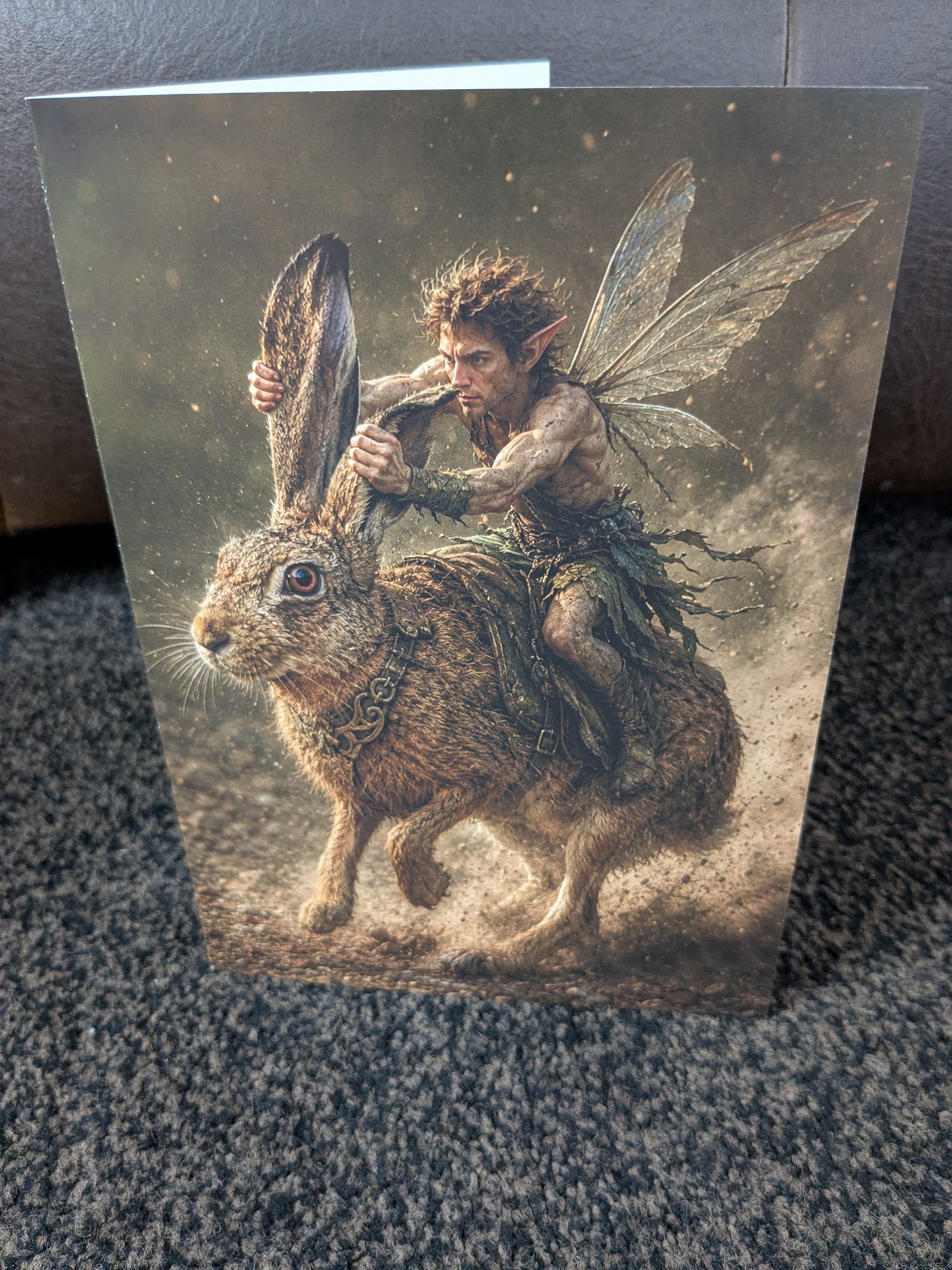 The wild hunt/Nature with a Touch of Magic Greeting Card | A5 Blank Card | Wildlife & Nature Art