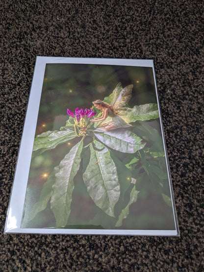 Where magic awakens/Nature with a Touch of Magic Greeting Card | A5 Blank Card | Wildlife & Nature Art