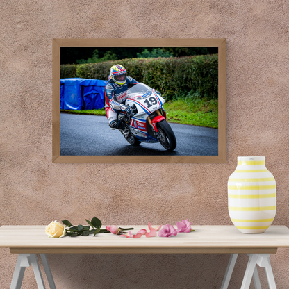 #19 race print.
