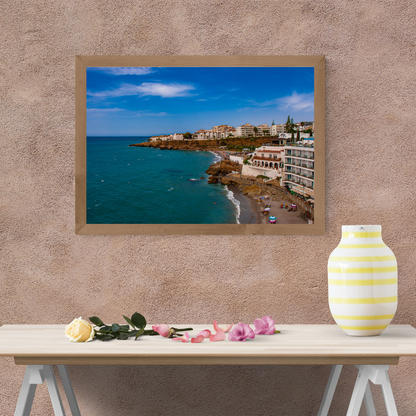 The balcony of Europe, Nerja, Costa del Sol - Spain.