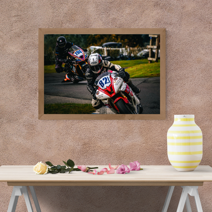 #821 race print.