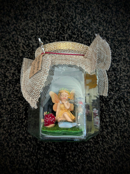 Wish Upon a Jar™ | Handmade Fairy Wish Jar | Magical Fairy Gift & Enchanted Keepsake (free postage)