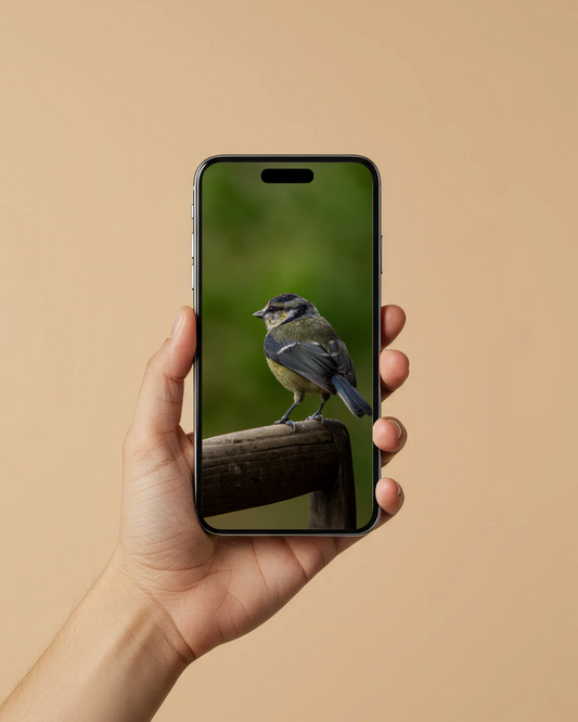 Blue Tit Bird - FREE Digital Download / I phone / Android - Screensaver.