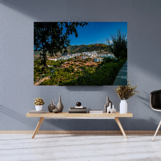 Frigiliana village view, Costa del Sol - Spain.