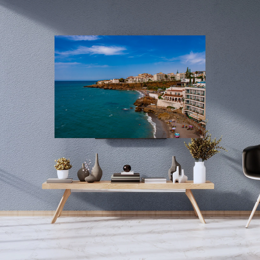 The balcony of Europe, Nerja, Costa del Sol - Spain.