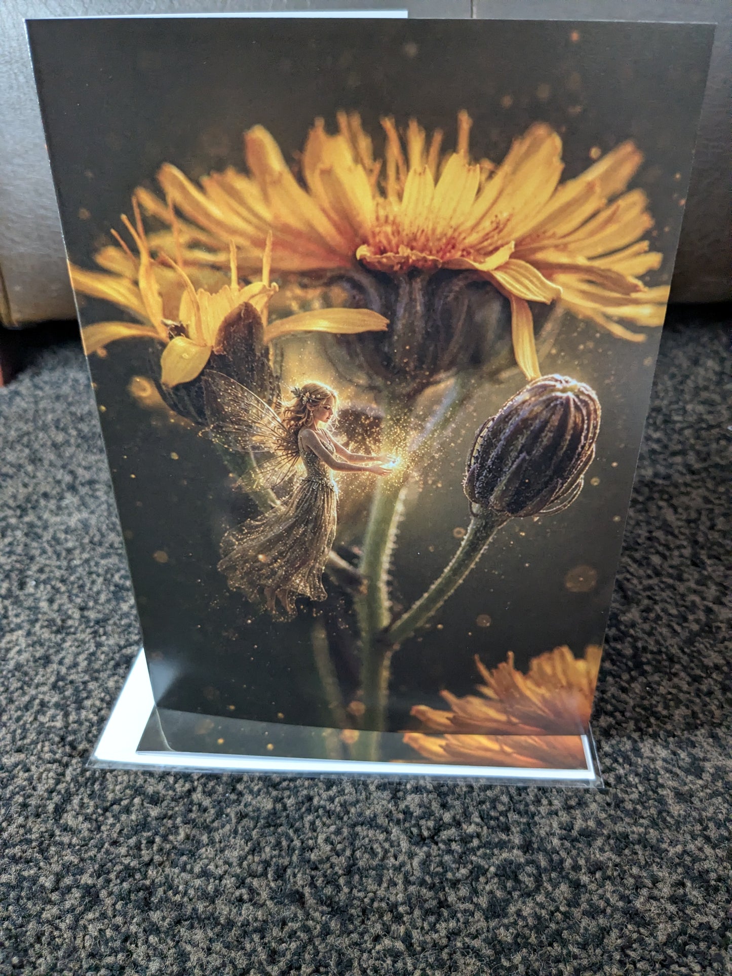 Lady of the light/Nature with a Touch of Magic Greeting Card | A5 Blank Card | Wildlife & Nature Art