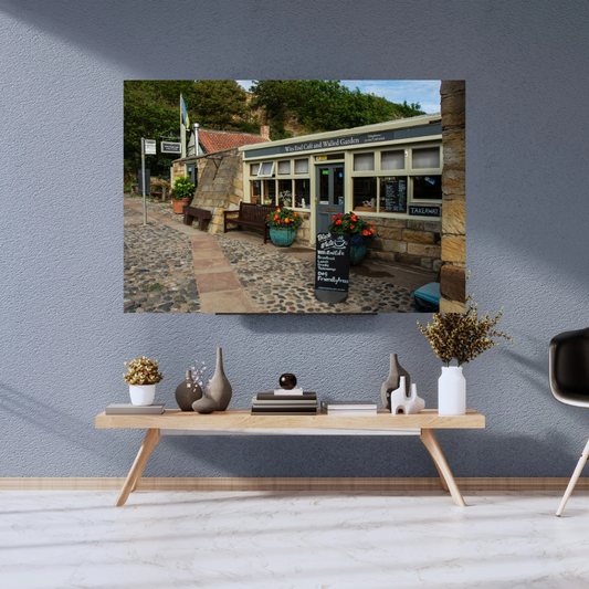 Wits End Café, Sandsend – Fine Art Photography Print