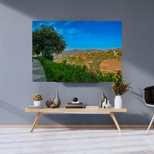 Views from  Frigiliana village, Costa del Sol - Spain.