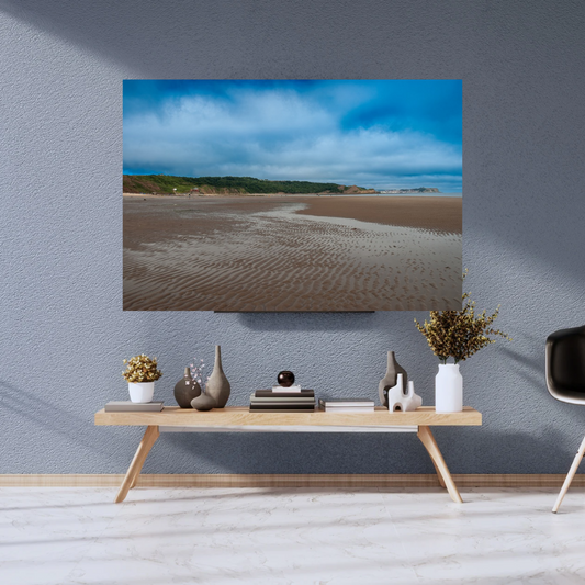 Tranquility at Cayton Bay, Scarborough – Coastal Print.