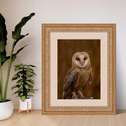 Silent Flight – Barn Owl Portrait